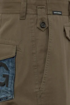 Dolce & Gabbana Pocket Detailed Straight Leg Trousers - Green 11 Dolce & Gabbana Pocket Detailed Straight Leg Trousers - Green -Cheap Vestureo Store e5225c53b1fe1f759d4c81b6e25d18e3