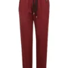 ( New Season ) Dolce & Gabbana Straight Leg Drawstring Track Pants - Red