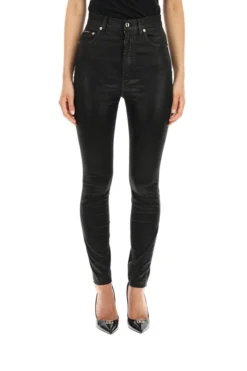 Dolce & Gabbana Logo Plaque Skinny Jeans - Black -Cheap Vestureo Store e6c82fec4292569266d9433c398403c7