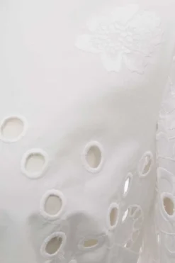 ( New Season ) Dolce & Gabbana Openwork Crewneck Mini Dress - White -Cheap Vestureo Store e6da8c18837d11280380c12bb000d04c