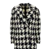 Dolce & Gabbana Houndstooth Double-Breasted Coat - Multi