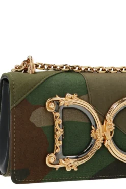 ( New Season ) Dolce & Gabbana Logo Plaque Chained Crossbody Bag - Multi -Cheap Vestureo Store e7e73aaec2249a9f107e4eaf1c3d533e