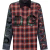 Dolce & Gabbana Check Patterned Logo Detailed Shirt - Multi