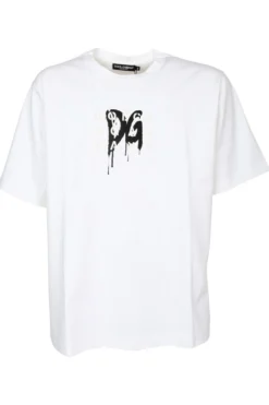 Dolce & Gabbana Monogram Logo T-Shirt - White