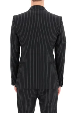 Dolce & Gabbana Pinstripe Double Breasted Jacket - Multi -Cheap Vestureo Store e8bf58f8336016a0c68124a033f1487e