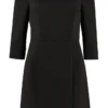 Dolce & Gabbana Crepe Mini Dress - Black