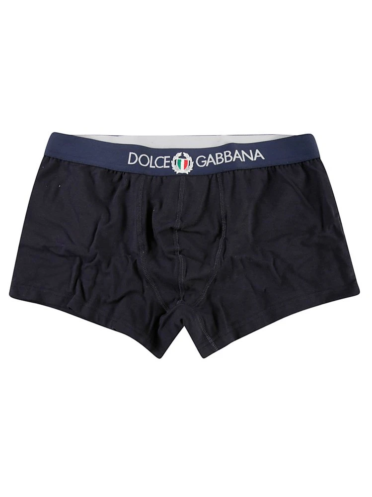 ( New Season ) Dolce & Gabbana Logo Band Boxers - Black 1 ( New Season ) Dolce & Gabbana Logo Band Boxers - Black