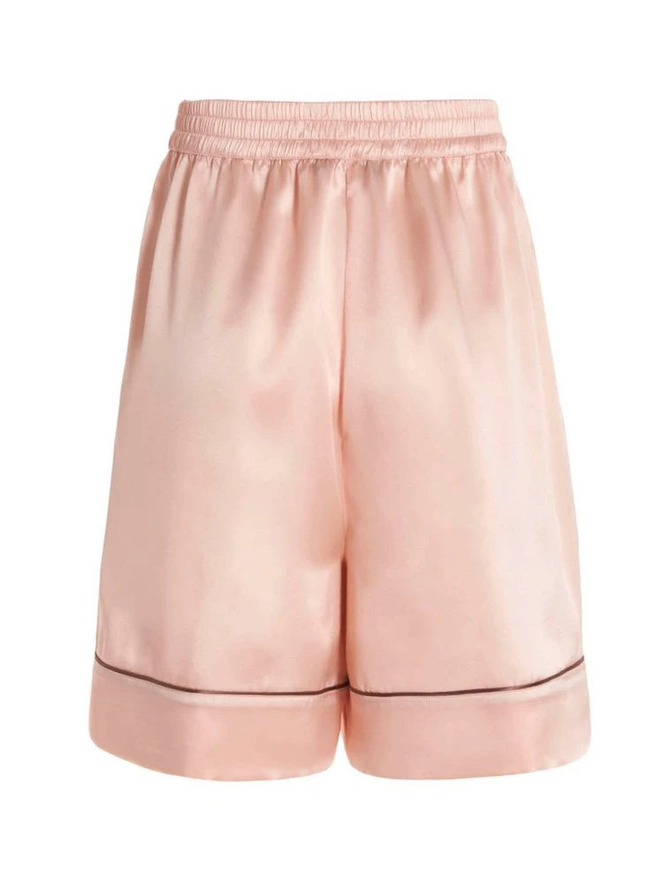 ( New Season ) Dolce & Gabbana Contrast Detailed Shorts - Pink 2 ( New Season ) Dolce & Gabbana Contrast Detailed Shorts - Pink - Image 2