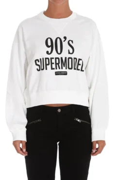 Dolce & Gabbana 90's Supermodel Print Sweatshirt - White 8 Dolce & Gabbana 90's Supermodel Print Sweatshirt - White -Cheap Vestureo Store ea1c8a091385d98110c1655080e96347