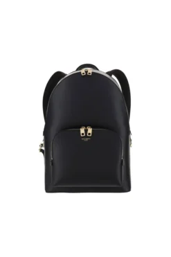 ( New Season ) Dolce & Gabbana Logo Printed Backpack - Black