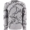 Dolce & Gabbana Logo Embroidered Turtleneck Jumper - Multi