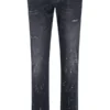 Dolce & Gabbana Paint Splatter Distressed Jeans - Grey