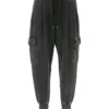 Dolce & Gabbana Washed Effect Cargo Track Pants - Grey