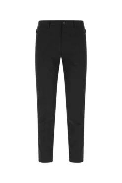 ( New Season ) Dolce & Gabbana Button Detailed Tailored Trousers - Black