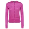 ( New Season ) Dolce & Gabbana Buttoned Knit Cardigan - Pink