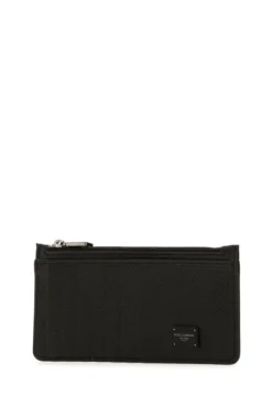 Dolce & Gabbana Zip-Up Card Case - Black -Cheap Vestureo Store eca7cab444e1f4690e0f6fc1ada2c308