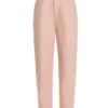 ( New Season ) Dolce & Gabbana High Waisted Tapered Jeans - Pink