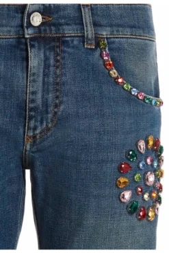 ( New Season ) Dolce & Gabbana Embellished Skinny Fit Jeans - Blue 6 ( New Season ) Dolce & Gabbana Embellished Skinny Fit Jeans - Blue -Cheap Vestureo Store edd1ec004c9248e656cddc4e91d0e87c