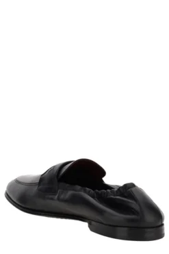 ( New Season ) Dolce & Gabbana Elasticated Penny Loafers - Black -Cheap Vestureo Store ee01b958b367f48dc26b0f30f10aed84
