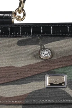 ( New Season ) Dolce & Gabbana Sicily Camouflage Foldover Crossbody Bag - Multi -Cheap Vestureo Store ee71f71f80f52a32afd949d12a6ca22d