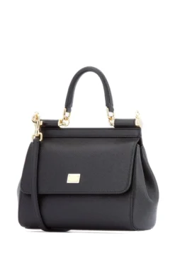 Dolce & Gabbana Sicily Small Tote Bag - Black -Cheap Vestureo Store ee976d304f1d8a24ef99f85463c765bd