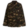 ( New Season ) Dolce & Gabbana Camouflage Printed Buttoned Jacket - Multi