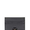 Dolce & Gabbana Logo Plaque Cardholder - Black