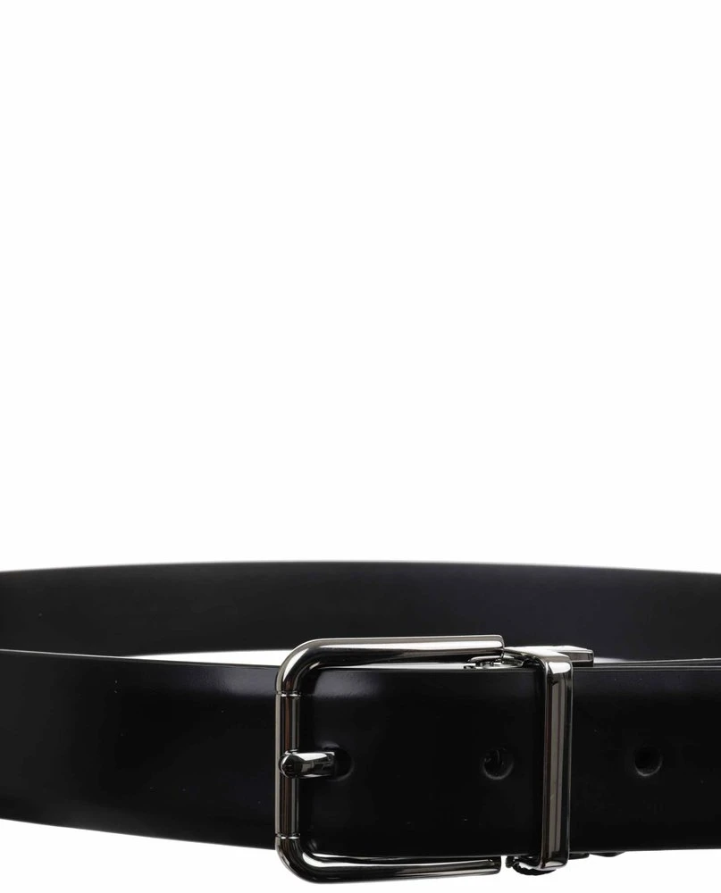 Dolce & Gabbana Classic Buckle Belt - Black 3 Dolce & Gabbana Classic Buckle Belt - Black - Image 3