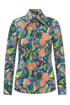 ( New Season ) Dolce & Gabbana Graphic Printed Shirt - Multi