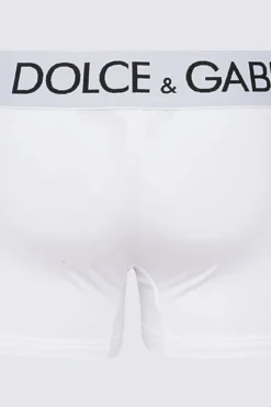 ( New Season ) Dolce & Gabbana Logo Waistband Briefs - White -Cheap Vestureo Store f09b1f31a720272ddd1f241380a89228