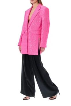 ( New Season ) Dolce & Gabbana Sequin Embellished Single-Breasted Jacket - Pink -Cheap Vestureo Store f0bfd10120a60efd33fb52114ce6248b