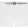 ( New Season ) Dolce & Gabbana Logo Band Boxers - White