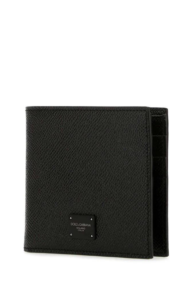 Dolce & Gabbana Logo Bifold Wallet - Black 2 Dolce & Gabbana Logo Bifold Wallet - Black - Image 2