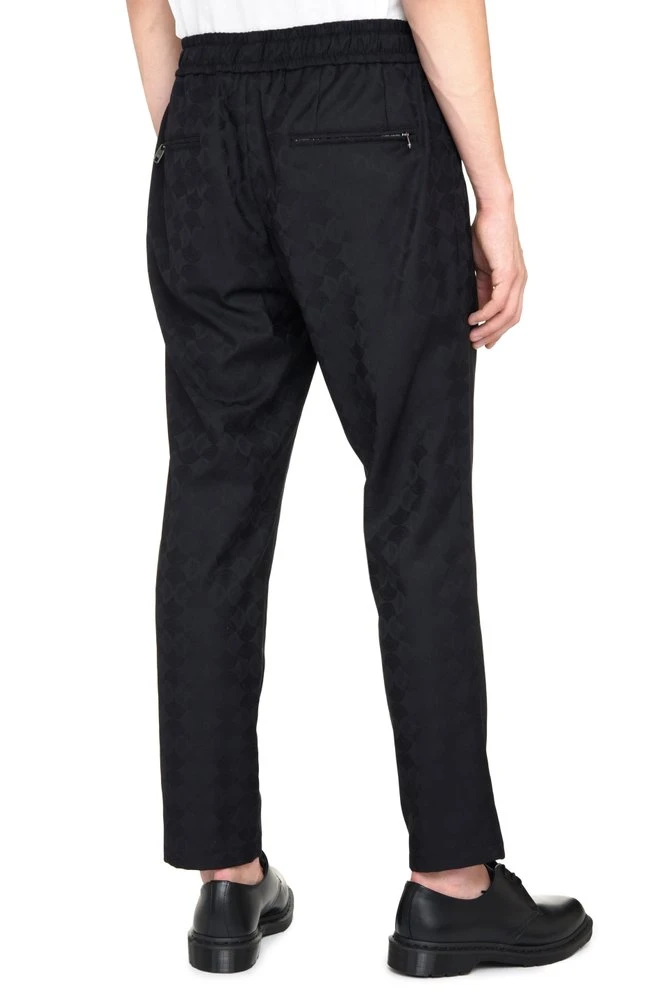 Dolce & Gabbana DG Drawstring Track Pants - Black 4 Dolce & Gabbana DG Drawstring Track Pants - Black - Image 4