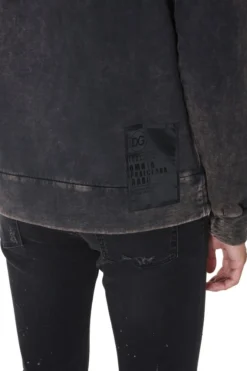 Dolce & Gabbana Monogram Printed Hoodie - Grey -Cheap Vestureo Store f273af08b4552b25d4365be6860f0dcb