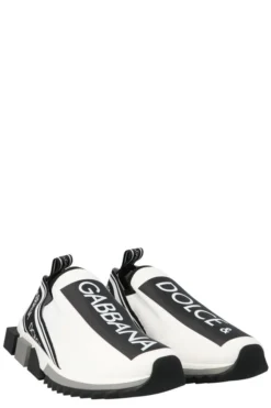 Dolce & Gabbana Sorrento Slip-On Sneakers - White -Cheap Vestureo Store f2bf9bb9944714f4213a29ecd256c60a