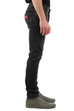 ( New Season ) Dolce & Gabbana Distressed Slim-Fit Jeans - Grey -Cheap Vestureo Store f2c5834c1bfd033f89f07cea3c3f9e15