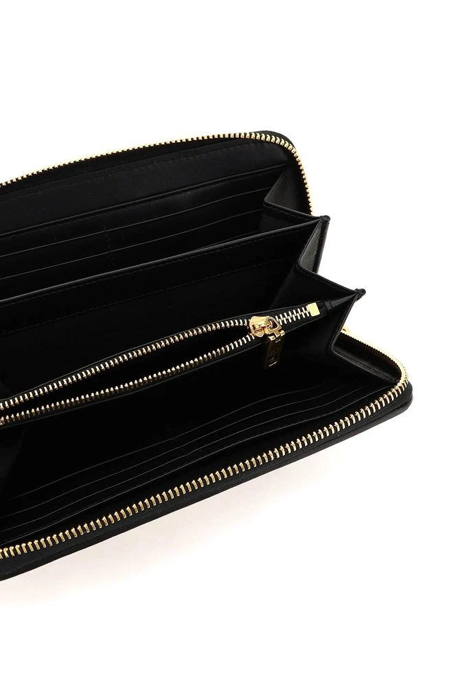 ( New Season ) Dolce & Gabbana Devotion Zip-Around Wallet - Black 5 ( New Season ) Dolce & Gabbana Devotion Zip-Around Wallet - Black - Image 5