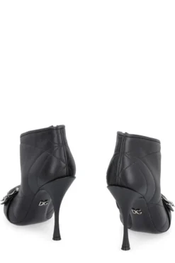 Dolce & Gabbana Devotion Ankle Booties - Black -Cheap Vestureo Store f2f804dcedf49548cd5146623cc31800