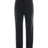 ( New Season ) Dolce & Gabbana High Waist Slim Fit Trousers - Black