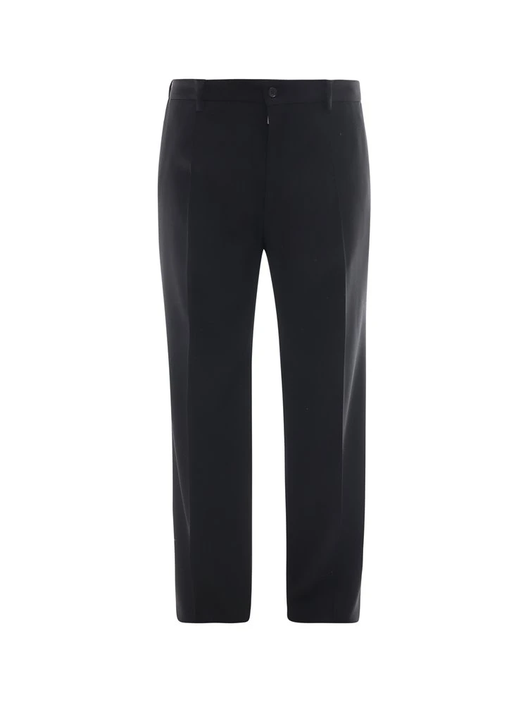( New Season ) Dolce & Gabbana High Waist Slim Fit Trousers - Black 1 ( New Season ) Dolce & Gabbana High Waist Slim Fit Trousers - Black