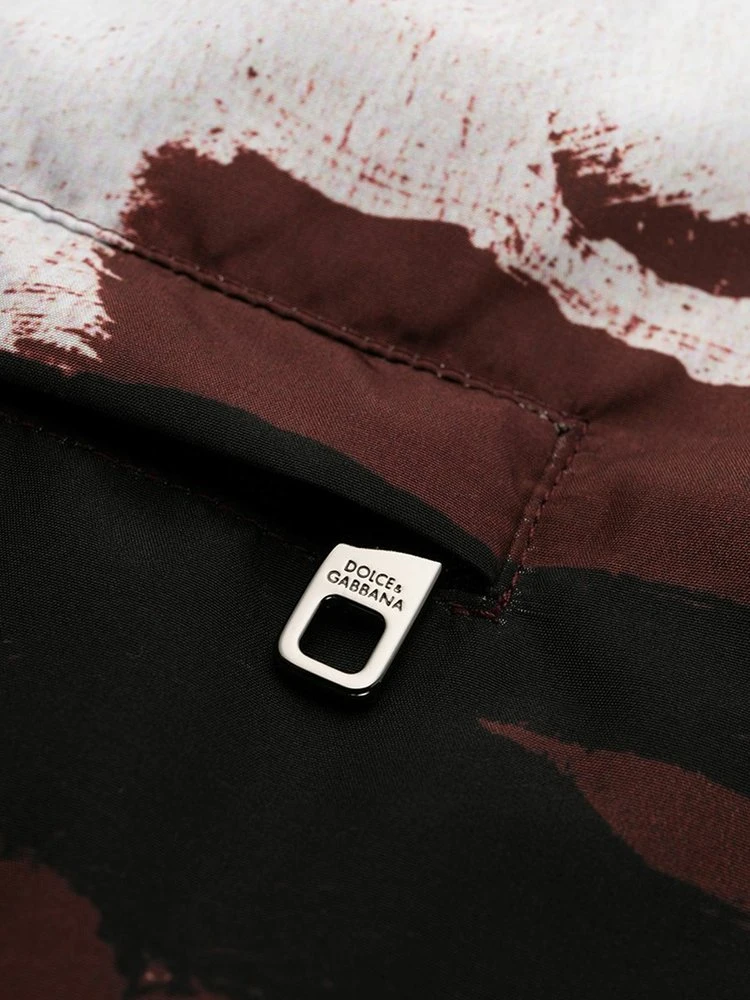 Dolce & Gabbana Camouflage Print Swim Shorts - Multi 5 Dolce & Gabbana Camouflage Print Swim Shorts - Multi - Image 5