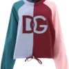 Dolce & Gabbana Colour-Block Drawstring Sweatshirt - Multi