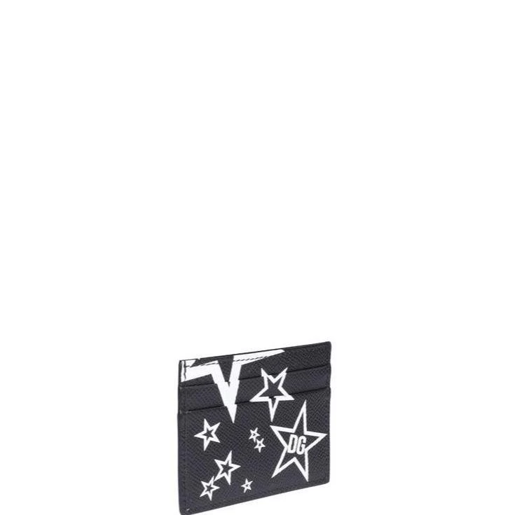 Dolce & Gabbana Star Printed Cardholder - Black 3 Dolce & Gabbana Star Printed Cardholder - Black - Image 3