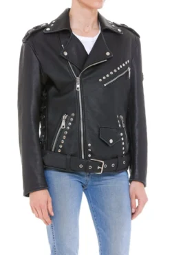 ( New Season ) Dolce & Gabbana Belted Biker Jacket - Black -Cheap Vestureo Store f5f63820042e85aa25075303e1b0fc2a
