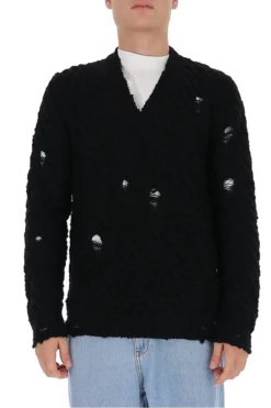 Dolce & Gabbana Distressed Knit Jumper - Black 9 Dolce & Gabbana Distressed Knit Jumper - Black -Cheap Vestureo Store f60d3f586c2012c653e1f250f49813bf