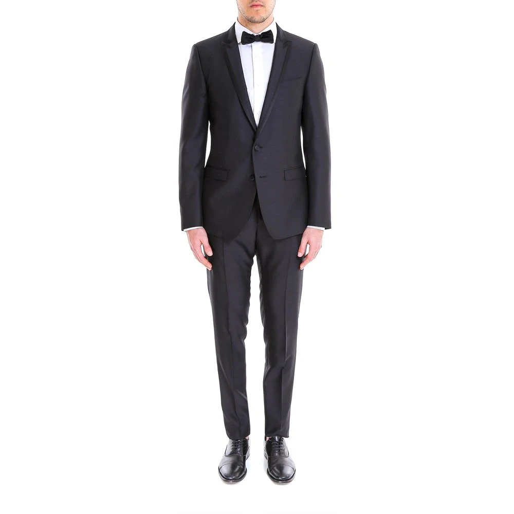 Dolce & Gabbana Single-Breasted Tuxedo - Black 1 Dolce & Gabbana Single-Breasted Tuxedo - Black