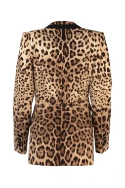 Dolce & Gabbana Leopard Print Blazer - Multi -Cheap Vestureo Store f68a0e06eef49b59358a62ea45c0caa1