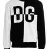 Dolce & Gabbana Logo Intarsia Two-Tone Jumper - Multi