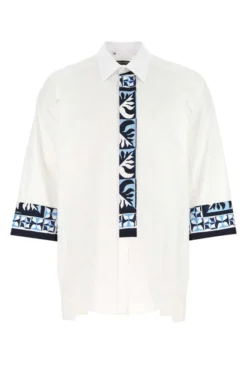 Dolce & Gabbana Majolica Print Shirt - White